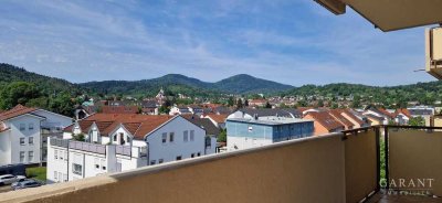 Barrierefrei zu betretende 2-Zimmer-Wohnung mit herrlicher Aussicht