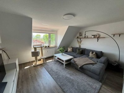 Sanierte 4 Zimmer Eigentumswohnung mit Garten und Keller in Weddel