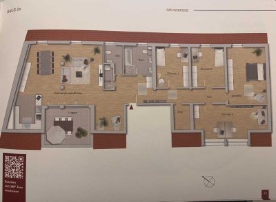 ***Luxuriöse Penthouse-Wohnung im 2.OG, WE 2a-5 als Erstbezug***