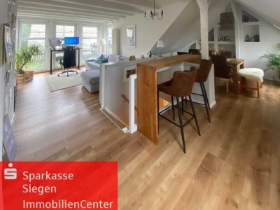 Über den Dächern von Siegen*Maisonettewohnung mit FLAIR in der Siegener Oberstadt*inkl. Stellplatz!