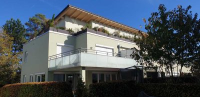 Wohntraum vom Feinsten in Bad Aibling: Exklusives Penthouse mit Dachterrasse im Herzen der Kurstadt!