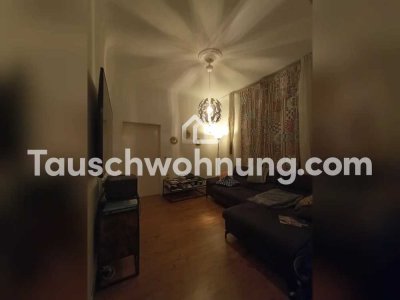 Tauschwohnung: Gemütliche möblierte 3 Zimmer Wohnung.