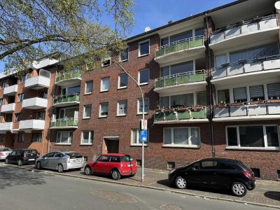 Attraktive 3-Zimmer-Wohnung mit zwei Balkonen in Wilhelmshaven – WG-geeignet