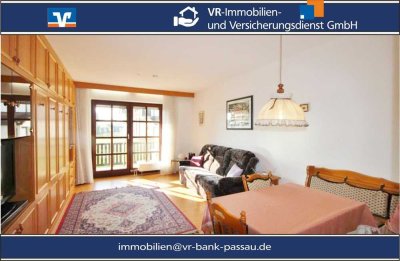 "Vermieten und/oder selber wohnen"
Gepflegte 1-Zimmer-Wohnung
mit Loggia in 94148 Kirchham