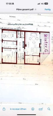 Erstbezug nach Sanierung: ansprechende 3-Zimmer-Wohnung mit EBK und Balkon in Schifferstadt