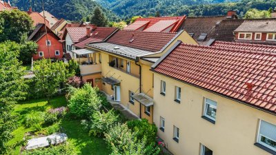 Top sanierte 4-Zimmerwohnung im Zentrum von Frohnleiten mit kleinem Garten