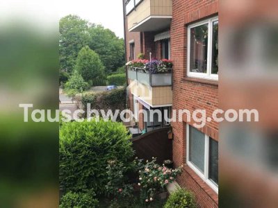 Tauschwohnung: sonnige 4  Zi. WHG MIT BALKON gegen 3 Zi. Bramfeld