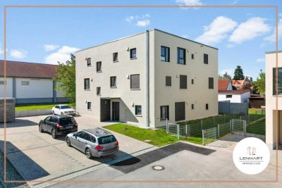 *Hochwertig*Modern*Rollstuhlgerecht*Aufzug*Kurze Wege zum Einkauf*2 Zimmer in Fischach mit Loggia*