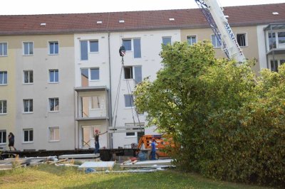 2-Raum-Wohnung mit Balkon im Altbau