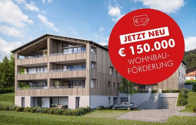 Gemütlichkeit im Freizeitparadies: ideal geschnittene 2-Zimmer Wohnung mit Terrasse (Top B2)