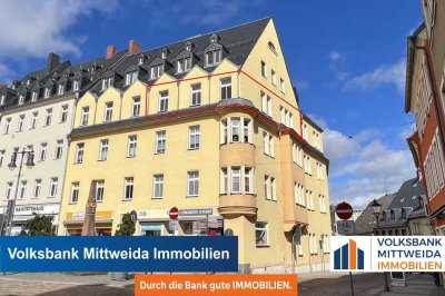 2-R-Wohnung in 1A Lage von Mittweida - direkt am Markt