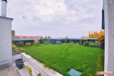 Traumhaftes Wohnen im Grünen mit Ausblick in die Weinberge - Sanierte 4-Zimmer Wohnung mit Garten, Terrassen und Garage in Gumpoldskirchen!