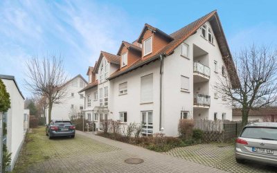 Einladende 4-Zimmer-Wohnung mit Terrasse und kleinem Garten in Mainz-Ebersheim