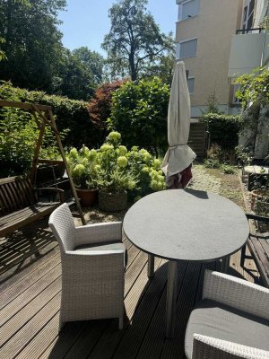 Attraktive EG Wohnung mit Garten und Wohnküche in Sendling