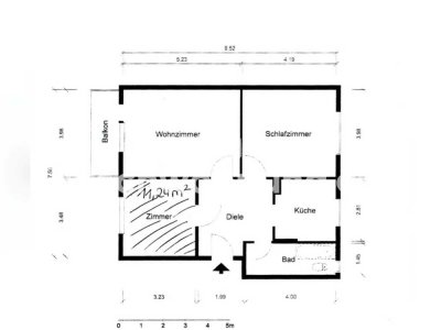 Tauschwohnung: Schön geschnittene Wohnung in Top-Lage