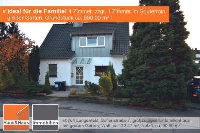 #Langenfeld - freistehendes Einfamilienhaus, IDEAL FÜR DIE FAMILIE