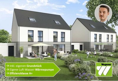 8 Neubau-Doppelhaushälften mit Wärmepumpe und Fußbodenheizung