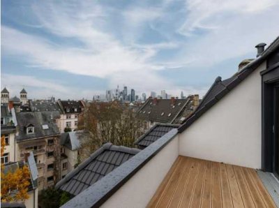 Maisonette-Wohnung mit Skylineblick