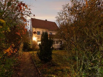 Vermietetes Einfamilienhaus mit Garten und Garage zur Kapitalanlage in Crailsheim