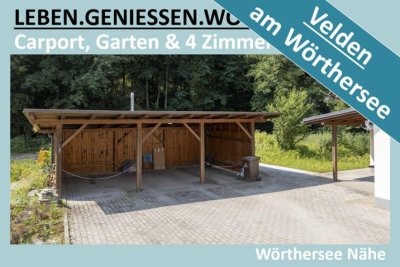 CARPORT, GARTEN UND 4 ZIMMER