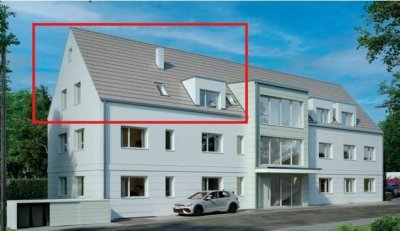 Erstbezug mit Balkon: Stilvolle 3,5-Raum-Dachgeschosswohnung mit geh. Innenausstattung