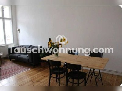 Tauschwohnung: 3-Zimmer Altbauwohnung mit Balkon gg. 4 Zimmer