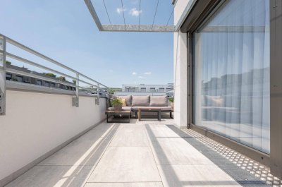 Schöne 3-Zimmer Wohnung mit großer Terrasse im Penthouse-Stil