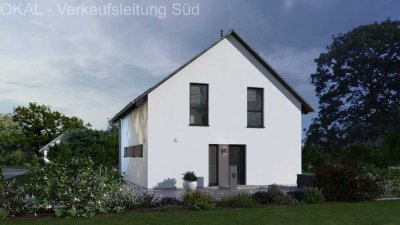 Einfamilienhaus mit Keller - Garage im Kellergeschoss auf Wunsch möglich -