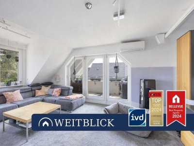 WEITBLICK: Ein Zuhause zum Verlieben – Stilvolle Maisonette mit Balkon und viel Charme!