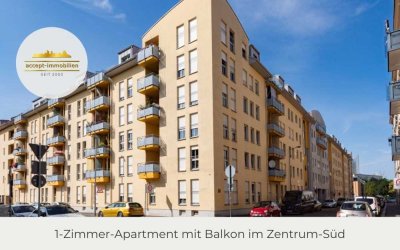 ** Zentrum-Süd | 1-Zimmer-Apartment mit Südbalkon | Tiefgarage **