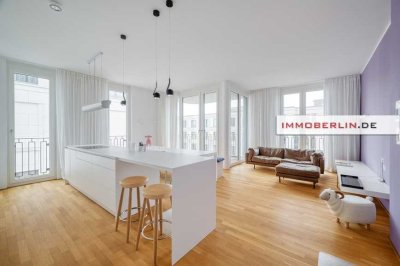 IMMOBERLIN.DE - Zentrale Bestlage! Sehr charmante Wohnung mit Südbalkon + 2 optionale Garagenplätze