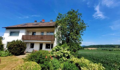 Feldrandlage mit Weitblick-solides Mehrfamilienhaus