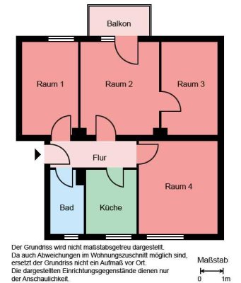 Anfang 2025, 4-Zimmer-Wohnung in Bergkamen Oberaden frei.