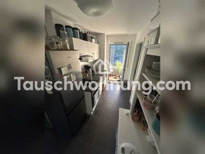 Tauschwohnung: 2-Zi-Wohnung mit Loggia und Tiefgarage sucht Vergrößerung