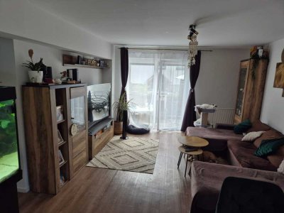 Ansprechende 3-Zimmer-EG-Wohnung mit Terrasse und kleinem Garten in Neulingen