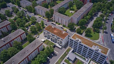 Möblierte Penthouse-Wohnung mit großer Terrasse - Haustierfreundlich!