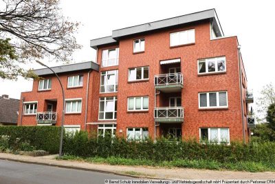 Gut geschnittene 3-Zimmer-Wohnung mit großer Dachterrasse im Penthouse-Stil