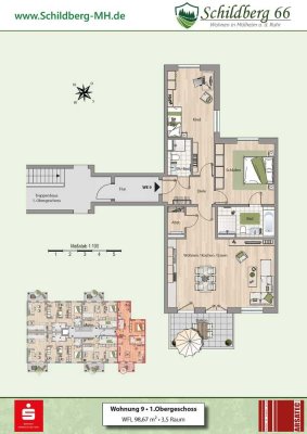 Schildberg 66 
Neubau von 17 Eigentumswohnungen