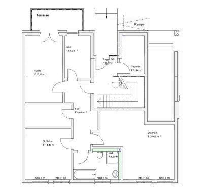 Attraktive 3,5-Raum-Wohnung mit EBK und Terrasse in Magdeburg (NEUBAU) (optional:möbliert)