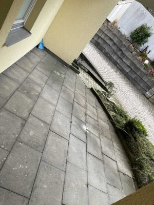 Einzimmerwohnung mit großer Terrasse