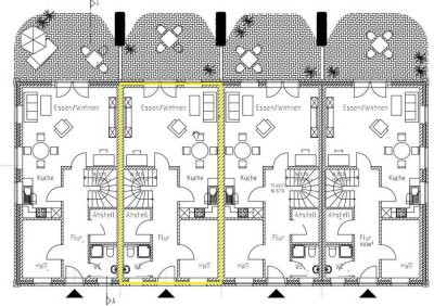 Reihenmittelhaus Bj. 2022 im KfW-40-Standard zur Miete, --weitere Bilder folgen--