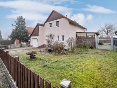 Exklusives Einfamilienhaus mit tollem Grundstück und Pool in Oppin zu verkaufen