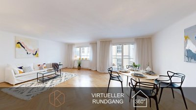 Wohntraum im 4. Bezirk | hoher Wohnkomfort | 4 Zimmer | 2 Bäder | Nähe WKO &amp; Palais Schönburg