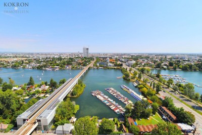 Genießen Sie den Frühling an der Alten Donau! 8. Etage, Loggia, Westblick &amp; anmietbare Garage