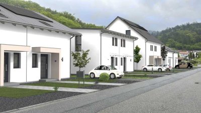 Neubauprojekt in Eberbach / Bungalow auf einer Ebene oder Doppelhaushälfte