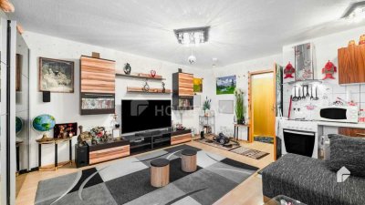 Charmante und vermietete 1-Zimmer-Wohnung mit Loggia und Tiefgaragenstellplatz