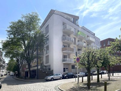 Zwischen Wall und Weser - Moderne 2-Zimmer-Erdgeschosswohnung mit großer Terrasse und EBK