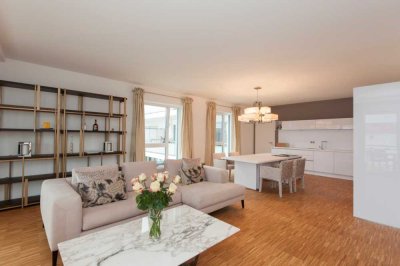 Repräsentative Luxus-Wohnung mit traumhaftem Balkon