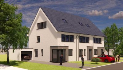 Reihenmittelhaus mit Grundstück, KfW 40, PV-Anlage,  Wärmepumpe, Keller, FB Heizung