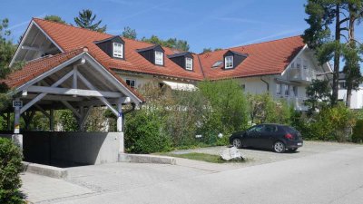 Ruhige, gepflegte 2-Zimmer-EG-Wohnung mit kleinem Gartenanteil in Wolfratshausenin